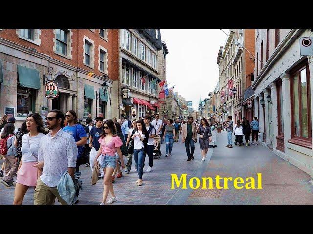 MONTREAL Life Downtown Old Montreal, Quebec Canada 4K La vie montréalaise | Vlog de Montréal