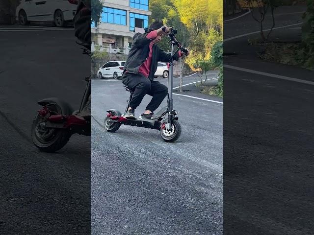 Off-road electric scooter！！ very cool！！ #foldingscooter