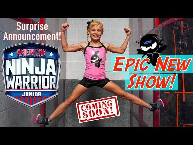 EPIC New Show! American Ninja Warrior JR! Ninja Kidz TV