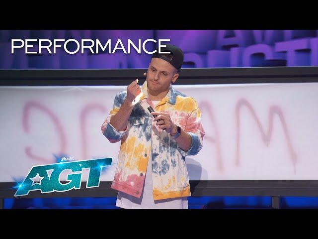 Dustin Tavella and Sarah Hyland Surprise the Judges With Incredible Magic | AGT 2022