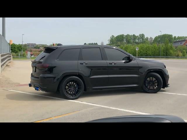 1000+HP Trackhawk spotted Demonizing the Streets