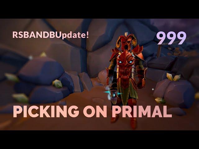 Picking on Primal: 110 Mining and Smithing, Who's the Masterwork 2H for? And RuneScape Ahead 2025