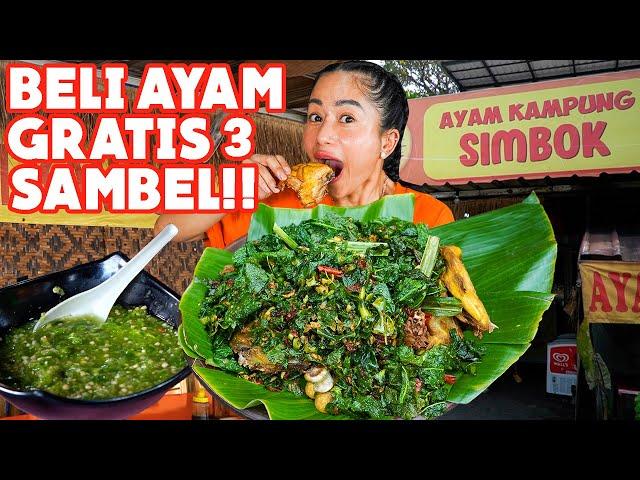 LAMBUNG AUTO GIRANG, BORONG 1 EKOR AYAM GRATIS 3 MANGKOK SAMBAL EDAN!!