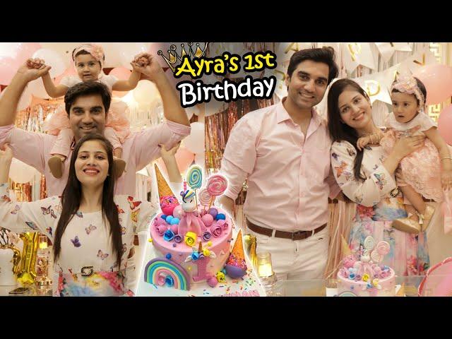 Ayra's First Birthday! Celebrating with family MR NOMAN VLOGS 2024