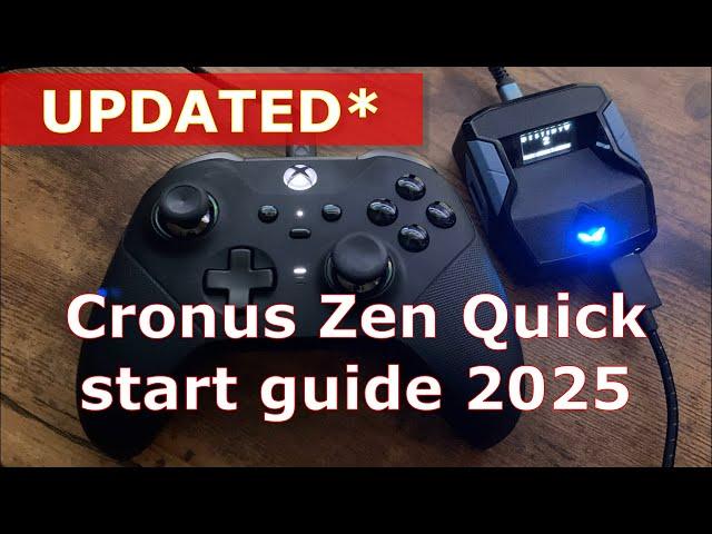 Cronus Zen SET UP Walk Through Guide - 2025