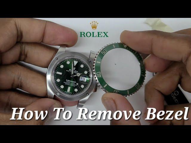 How To Remove and Assemble ROLEX Bezel