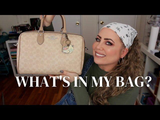 UNBAG MY BAG | WHAT'S IN MY COACH PURSE! 🫣#LET’S-ORGANIZE