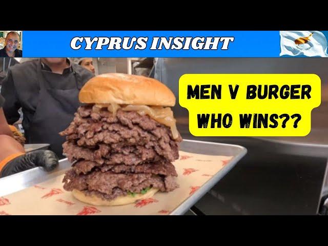 The CRAZY All American Grill 1200g Burger Challenge