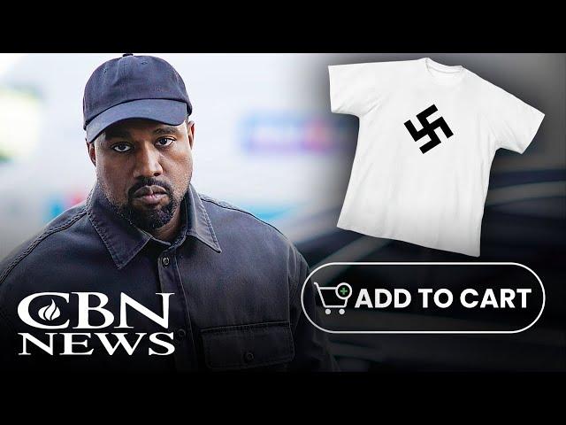 Kanye West's Super Bowl Ad Sends Users to Swastika T-Shirt Website | with @RuslanKD