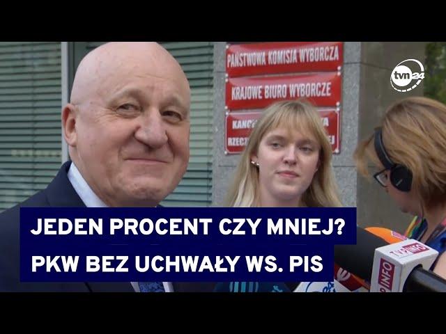 Sprawozdanie finansowe PiS wciąż pod lupą PKW. Kolejne posiedzenie 29 sierpnia @TVN24