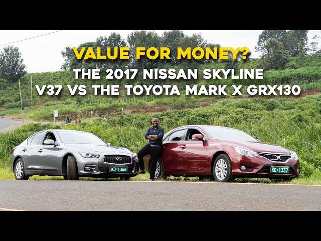 Toyota Mark X GRX130 Vs Nissan Skyline V37. Which is value for money?