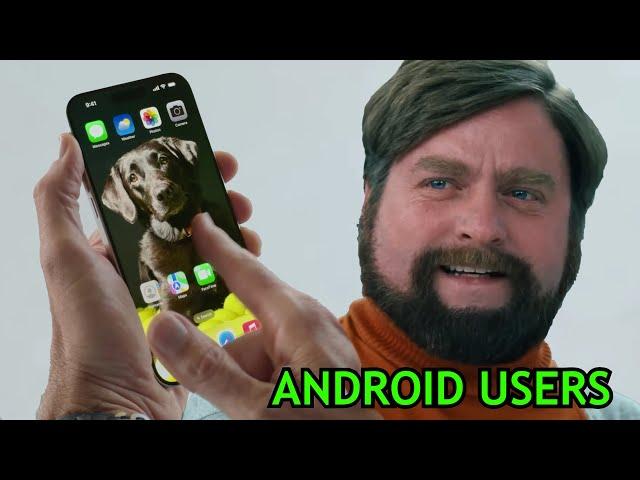 Android Users Reaction to IOS 18 "New Features"