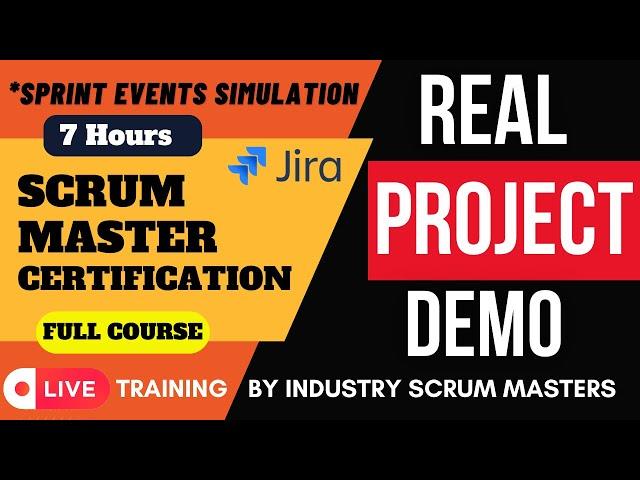 Scrum Master Full Course | Scrum Master Certifications Training | Scrum Master Tutorial