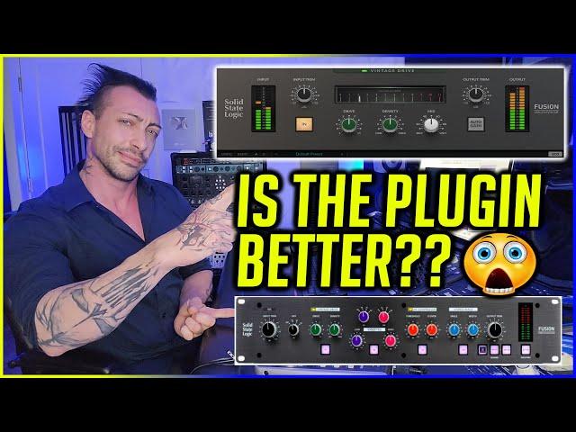 SSL Fusion Analog Vs Plugins: Vintage Drive 