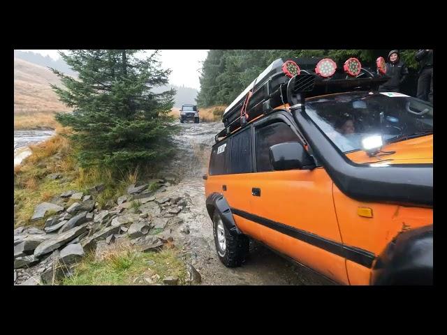 4x4 Wales green laning Rhayader Golf Links and Strata Florida