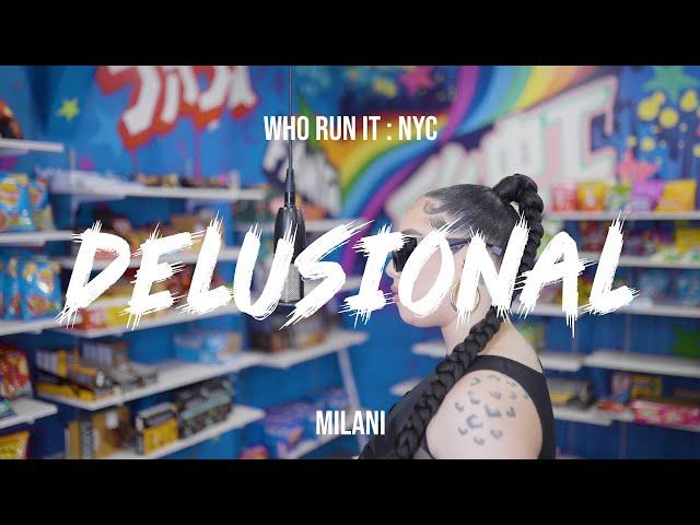 Milani Bandz - Delusional ( WhoRunItNYC Performance )