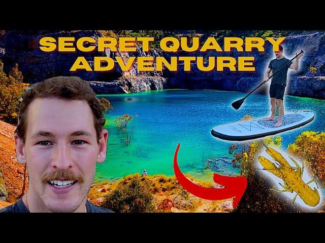 Camping at the Secret Quarry | Aventura Australia