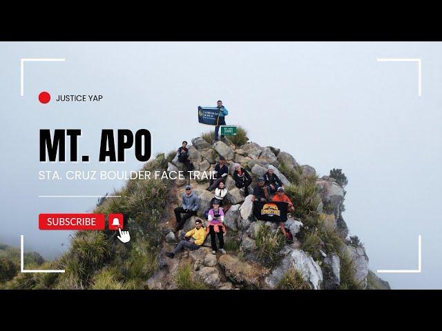 MT. APO STA. CRUZ BOULDER FACE TRAIL (Part 2 SUMMIT)