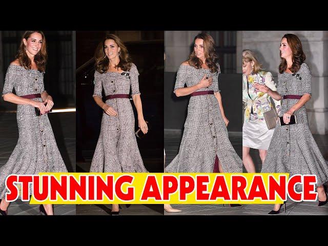 Princess Catherine Stuns In A Erdem Dress At Photography Centre Opening