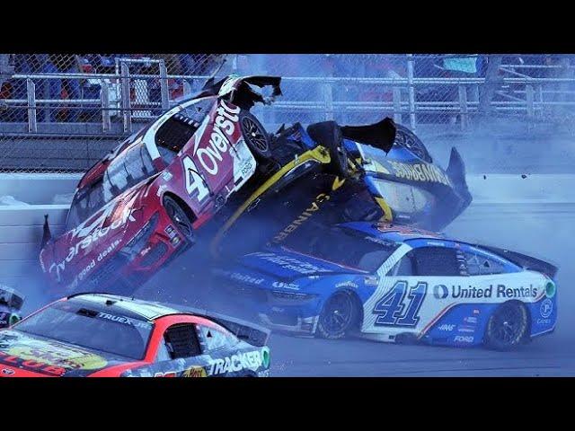 Corey Lajoie Flip / The Big One Strikes! | NASCAR Cup Series Talladega 2024