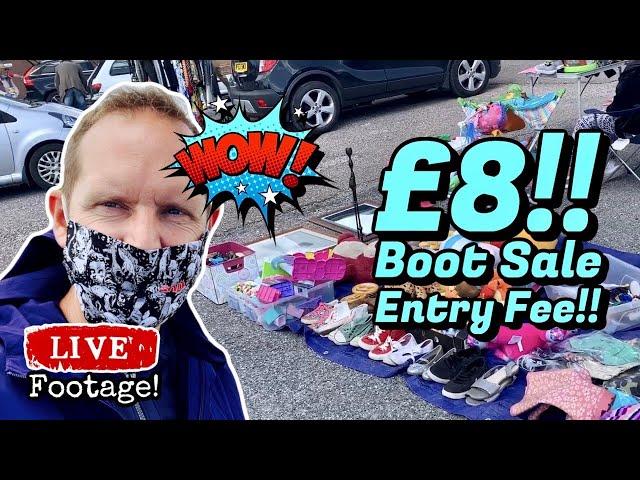 WOW!! £8 Car Boot Sale Entry! Was It Worth It? | UK eBay Online Reseller