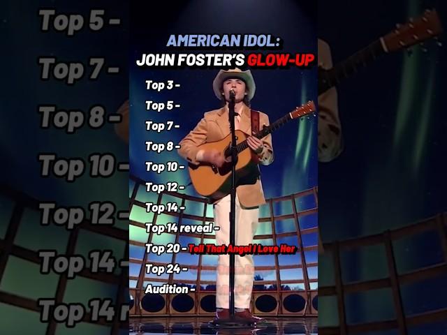 John Foster’s American Idol journey was pure country gold.   #JohnFoster  #AmericanIdol2025