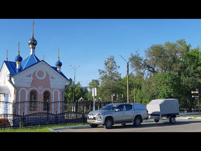 Едем на завод "Курганские прицепы". Обзор на прицеп "Крепыш 2.5 Плюс" на максималках