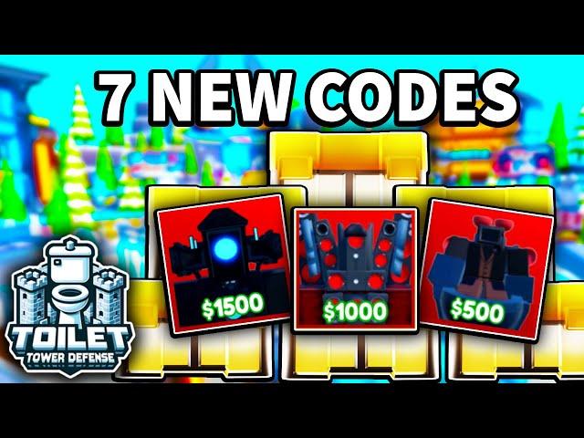 *NEW* WORKING ALL CODES FOR Toilet Tower Defense IN FEBRUARY! ROBLOX Toilet Tower Defense CODES