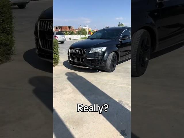 CRAZIEST MOM CAR OUT THERE?!?!?!?!??! #audi #rsq7 #sq7 #v12tdi #abt