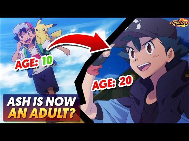 Ash Ketchum FINALLY GROWS UP in the Pokémon Anime? (Adult Ash Ketchum)