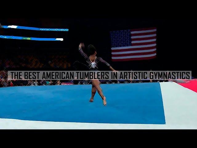 The Best American Tumblers in Artistic Gymnastics