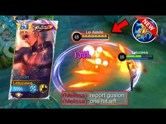 NEW OP GUSION BUILD THAT CAN ONESHOT EVERYTHING  (must abuse)