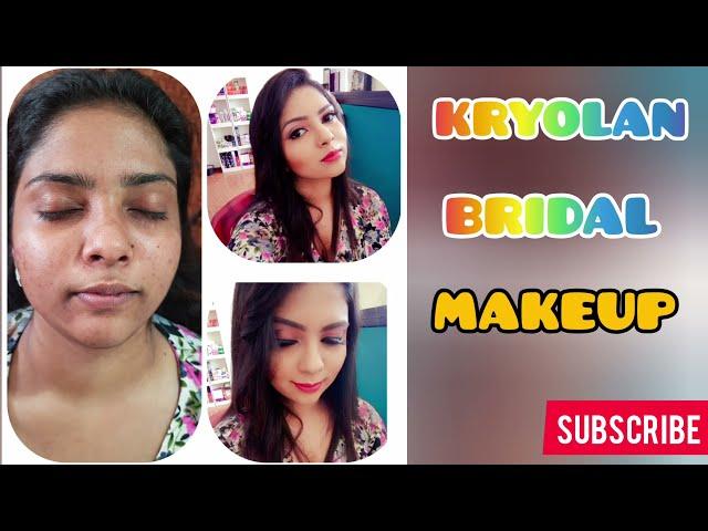 KRYOLAN BRIDAL MAKEUP SINHALA