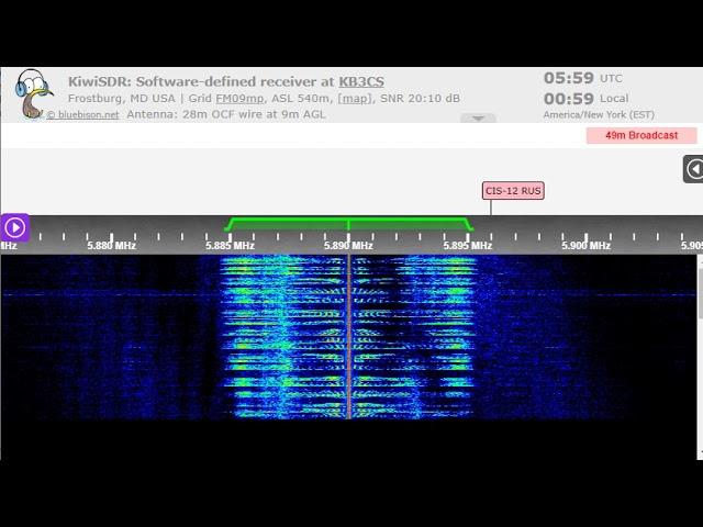 14 02 2023 WWCR 4 relay Brother Stair in English to CeAm 0558 on 5890 & 11780 Nashville