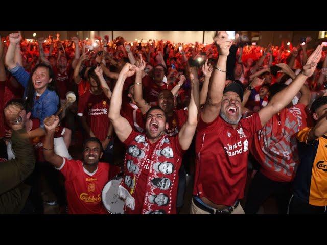 Liverpool Win the Champions League. Everyone Goes Nuts.