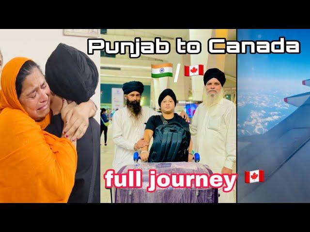 pind to canada || emotional video || student visa || full journey|| saidkheri