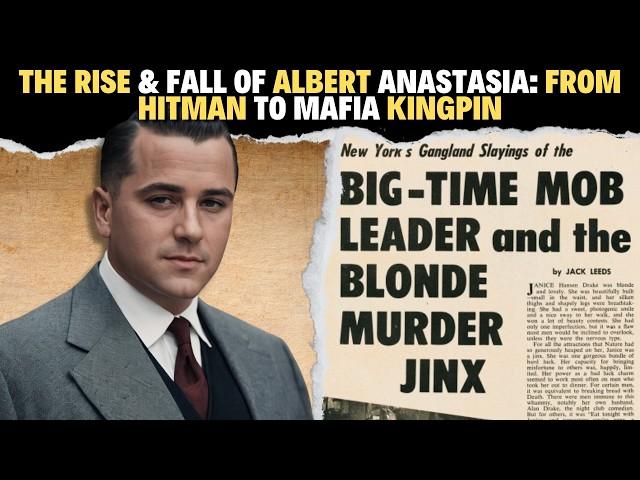 The Rise & Fall of Albert Anastasia: From Hitman to Mafia Kingpin