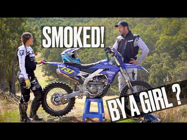 I Battle with Australian Enduro Women's Champion Jess Gardiner in the latest Dirt Kitchen!