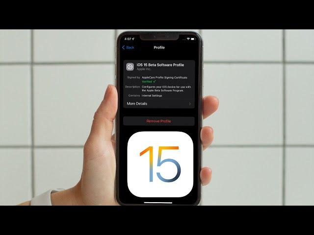 How to Remove iOS 15/iPadOS 15 Beta Profile from iPhone and iPad Without Computer