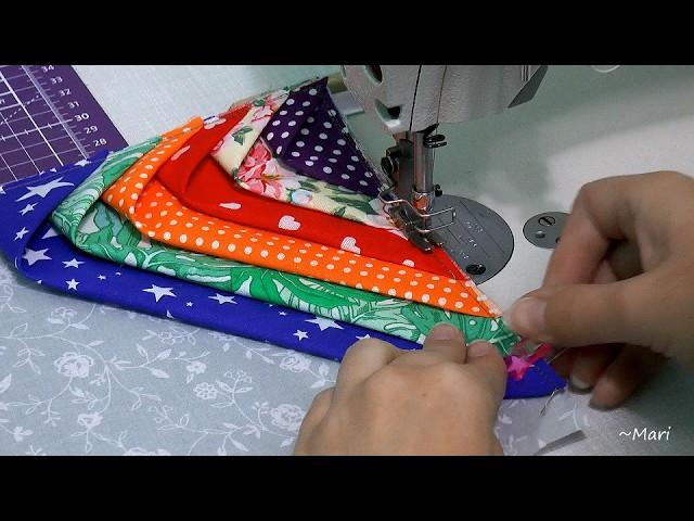 EASY Sewing from SCRAPS?! You HAVE to Try This! (SEWING)