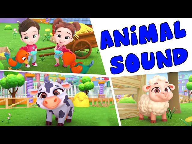 Animal Sound Song + More Kids Songs & Nursery Rhymes for Children