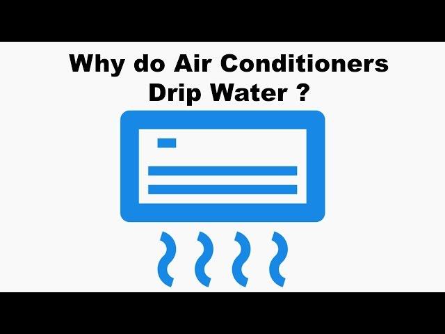 Why A/C Drips Water