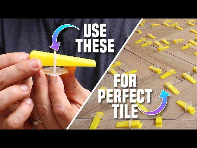 How To Use A Tile Leveling and Spacer System From Amazon - DIY Homeowner