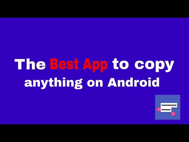 Copy text from any app & pictures: Instagram, Youtube, Facebook, Twitter