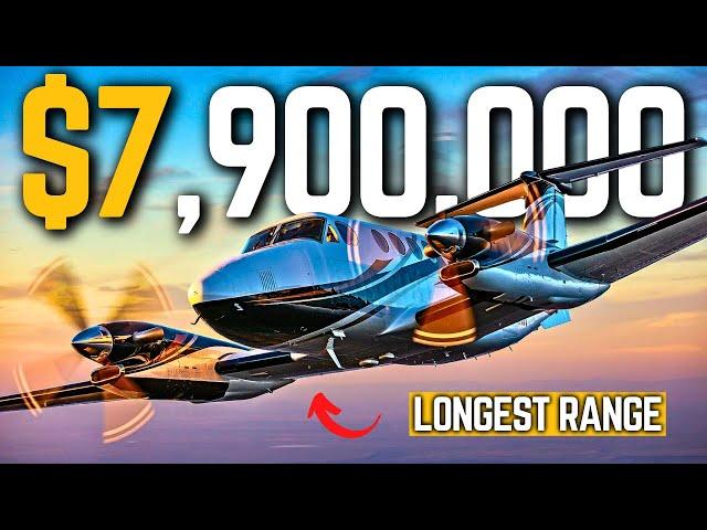 Inside $ 7.9 Million King Air 360ER | The Longest-Range Turboprop