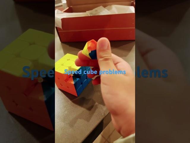 Speed cube problems #cubing #cube #rubikscube #puzzlecube