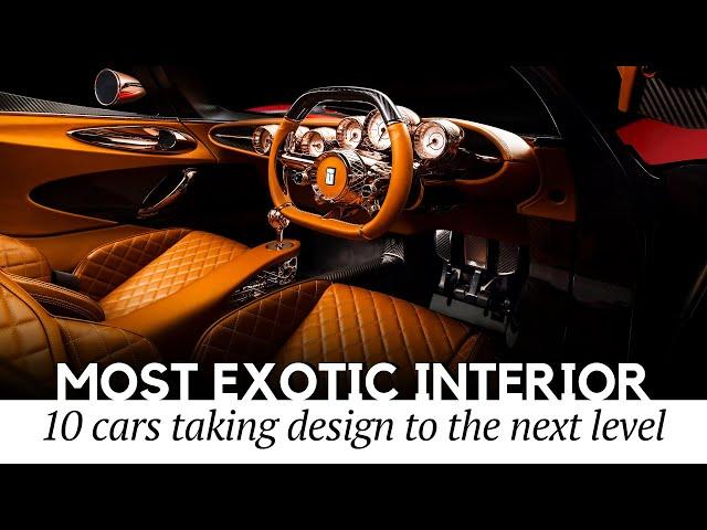 10 Most Exotic Interior Designs You Can Find in Modern Bespoke Cars