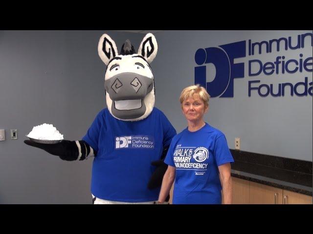 Pie for PI Fundraiser from the Immune Deficiency Foundation