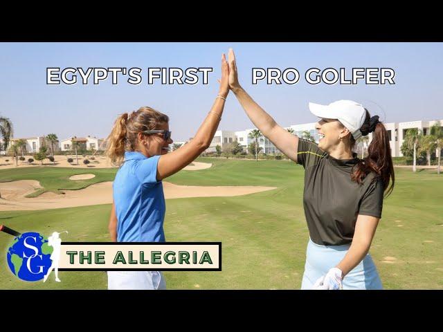Golfing with Egypt’s FIRST PRO GOLFER 