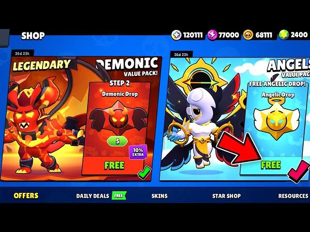 THANKS SUPERCELL!!!!ANGELSvs DEMONS UPDATE - Brawl Stars Gifts